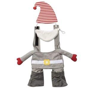 Wondershop Dog Pet Garden GNOME 3-Piece COSTUME SIze XL NEW